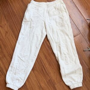 Adidas & Humanrace Women’s Cream Cozy Sweatpants